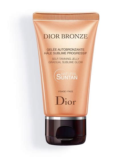 dior bronze self tanning jelly gradual sublime glow|Dior bronze self tanning glow.